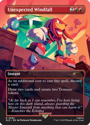 Unexpected Windfall (2092) (2092) - Secret Lair Drop Series