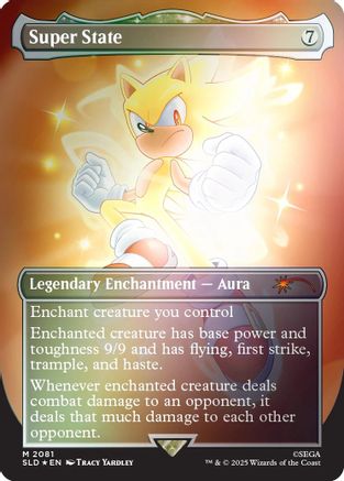 Super State (Rainbow Foil) (2081) Foil - Secret Lair Drop Series