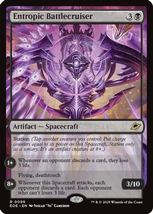 Entropic Battlecruiser (099) Foil - Edge of Eternities
