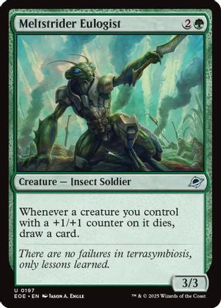 Meltstrider Eulogist (197) Foil - Edge of Eternities