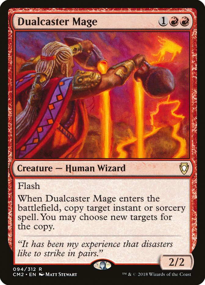 Dualcaster Mage [Commander Anthology Volume II] | Silver Goblin