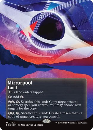 Mirrorpool (Borderless) (162) Galaxy Foil - Edge of Eternities: Stellar Sights