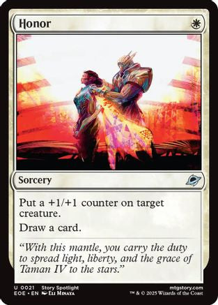 Honor (021) Foil - Edge of Eternities