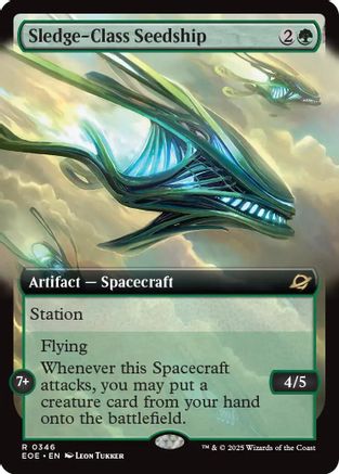 Sledge-Class Seedship (Extended Art) (346) - Edge of Eternities
