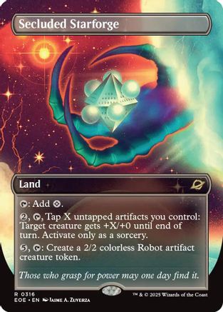 Secluded Starforge (Borderless) (316) - Edge of Eternities