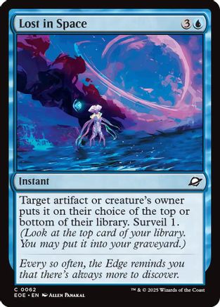 Lost In Space (062) Foil - Edge of Eternities