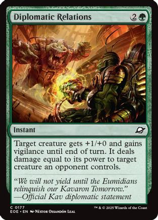 Diplomatic Relations (177) - Edge of Eternities