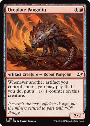Oreplate Pangolin (150) Foil - Edge of Eternities