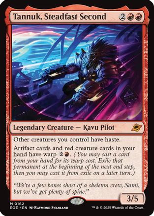 Tannuk, Steadfast Second (162) - Edge of Eternities
