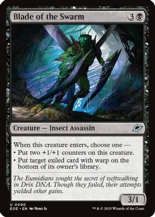Blade of the Swarm (090) Foil - Edge of Eternities