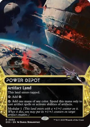 Power Depot (Borderless) (034) - Edge of Eternities: Stellar Sights