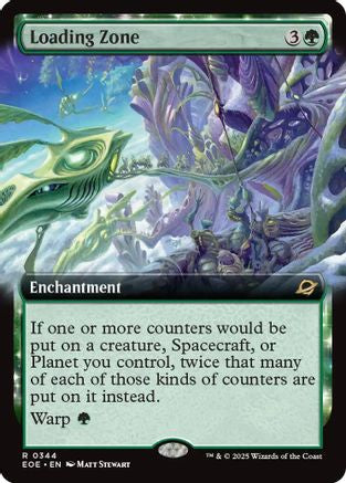Loading Zone (Extended Art) (344) Foil - Edge of Eternities
