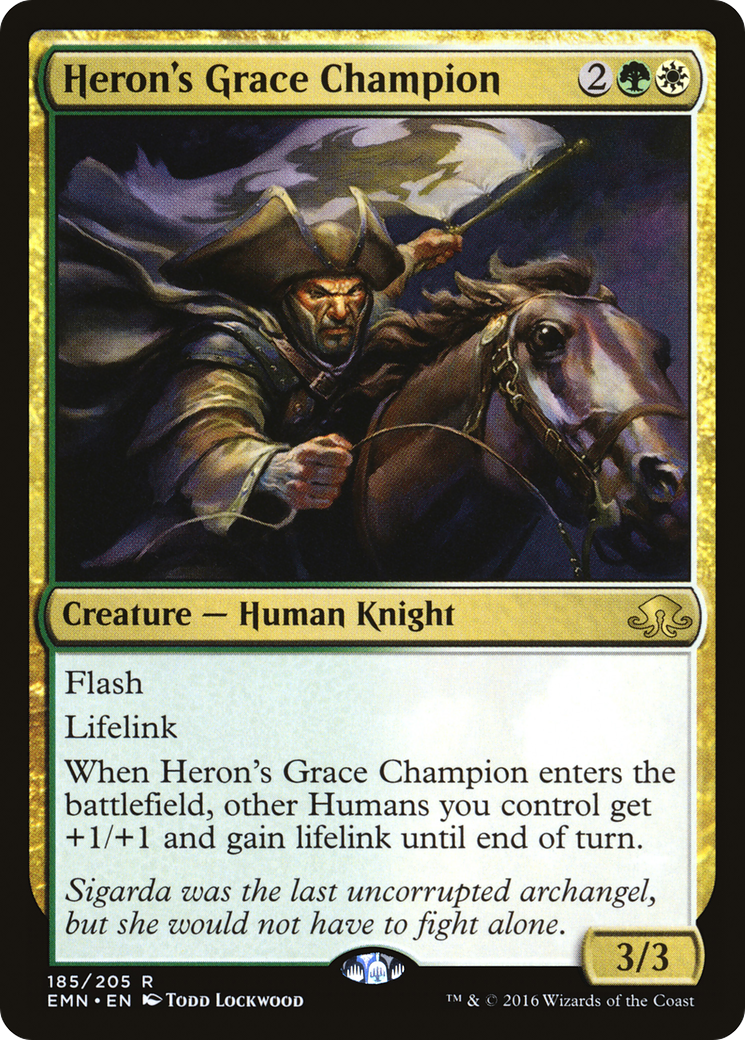 Heron's Grace Champion [Eldritch Moon] Foil