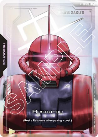 Resource (R-005) (C+) (R-005) Holofoil- Newtype Rising