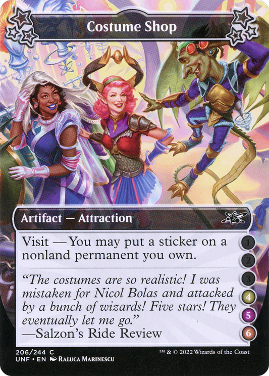 Costume Shop (4-5-6) [Unfinity] Foil