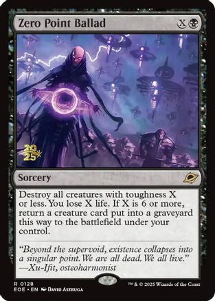 Zero Point Ballad (Prerelease) (128) Foil - Edge of Eternities