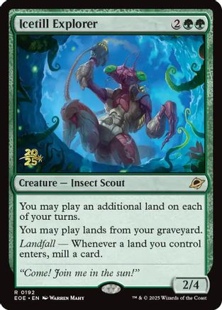 Icetill Explorer (Prerelease) (192) Foil - Edge of Eternities