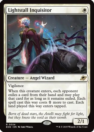 Lightstall Inquisitor (024) Foil - Promo Pack: Edge of Eternities