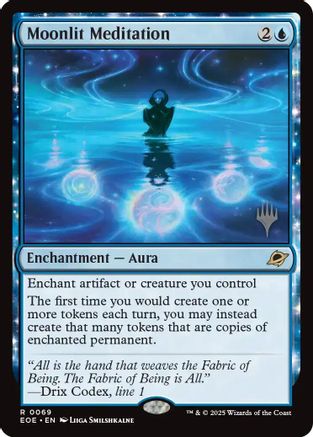 Moonlit Meditation (Promo Pack) (069) Foil - Edge of Eternities