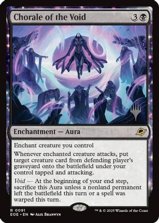 Chorale of the Void (Promo Pack) (091) Foil - Edge of Eternities