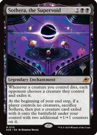 Sothera, the Supervoid (Promo Pack) (115) Foil - Edge of Eternities