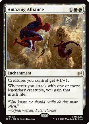 Amazing Alliance (002) Foil - Marvel's Spider-Man: Eternal-Legal