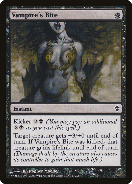 Vampire's Bite [Zendikar] Foil