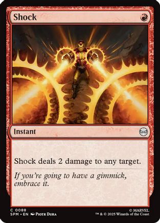 Shock (088) Foil - Marvel's Spider-Man