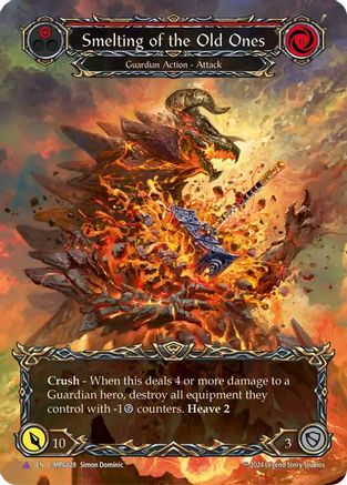 Smelting of the Old Ones (Marvel) (MPG028) Cold Foil - Mastery Pack Guardian