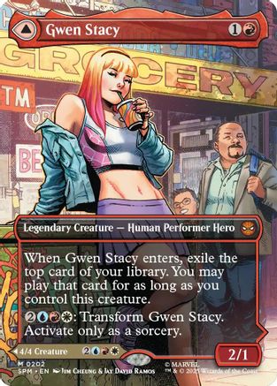 Gwen Stacy (0202) (Borderless) (202) - Marvel's Spider-Man