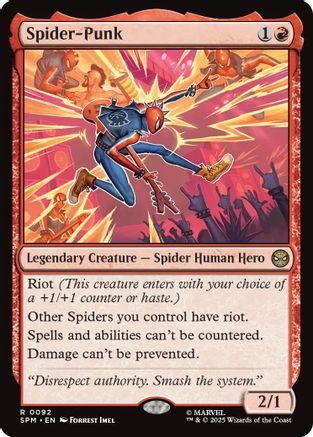 Spider-Punk (092) Foil - Marvel's Spider-Man