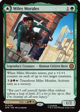 Miles Morales (108) Foil - Marvel's Spider-Man
