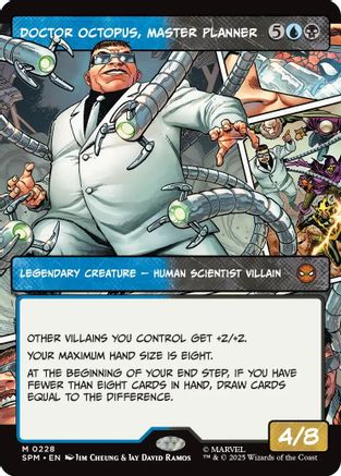 Doctor Octopus, Master Planner (Borderless) (228) Foil - Marvel's Spider-Man