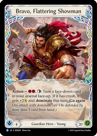 Bravo, Flattering Showman (BDD001) - Welcome Deck: Bravo
