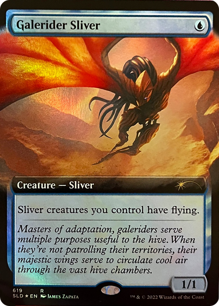 Galerider Sliver (Extended Art) [Secret Lair Drop Series] | Silver Goblin