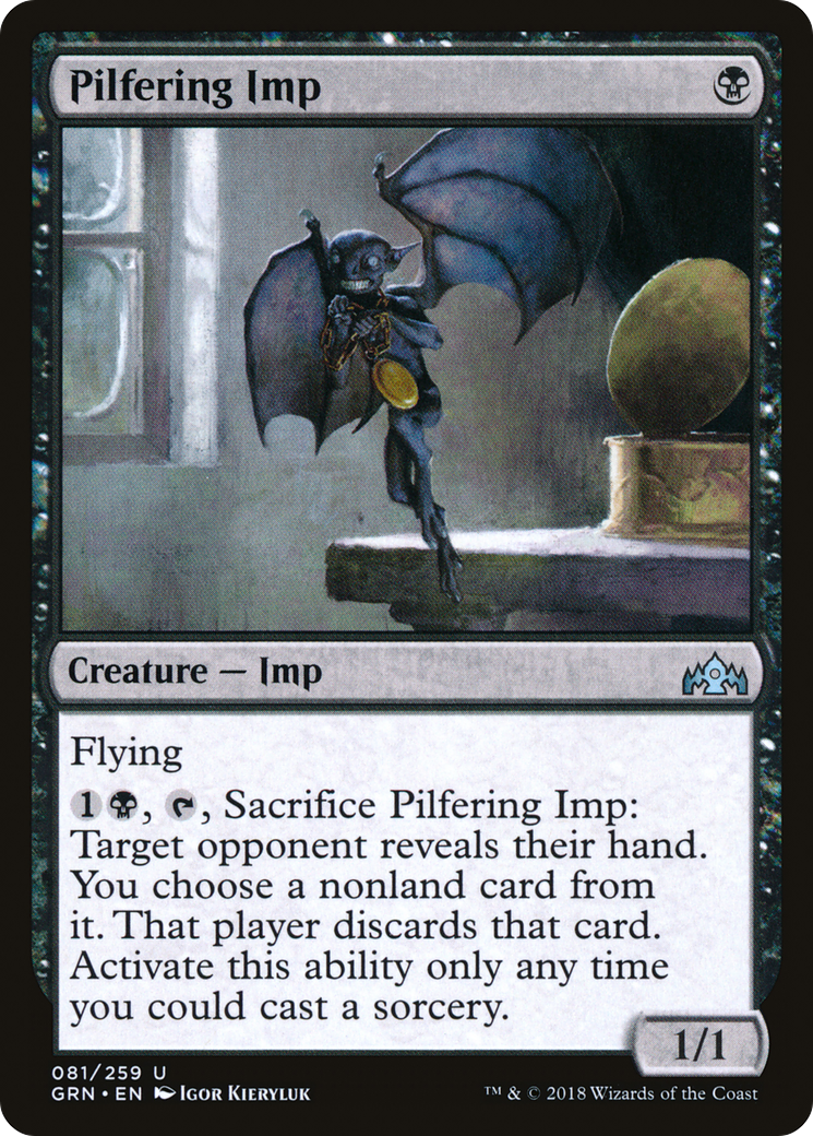 Pilfering Imp [Guilds of Ravnica] Foil