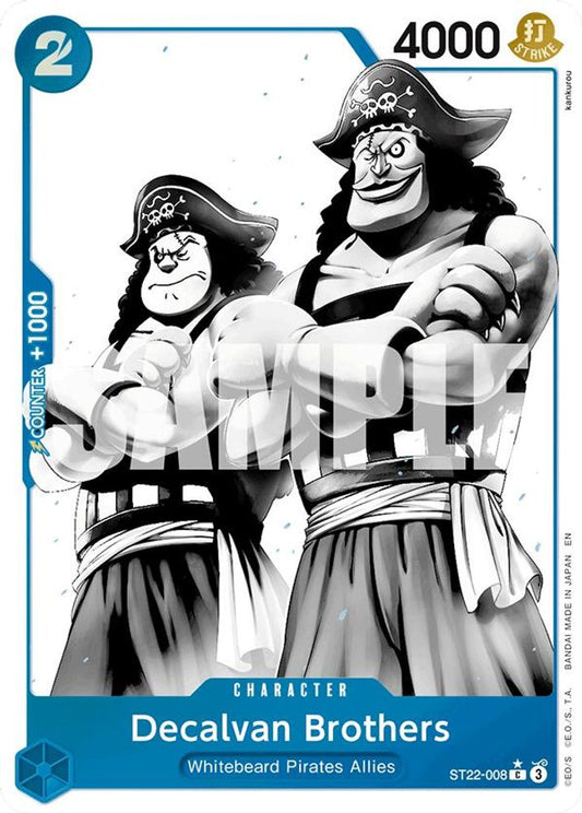 Decalvan Brothers (Parallel) (ST22-008) Foil