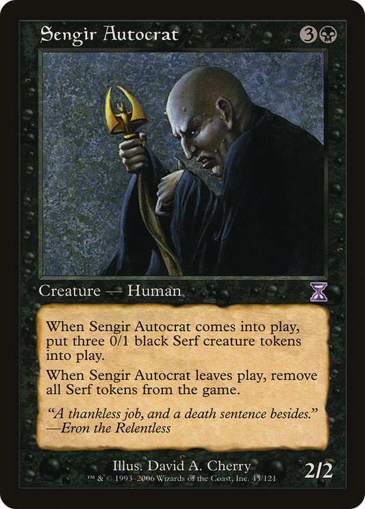 Sengir Autocrat [Time Spiral Timeshifted]