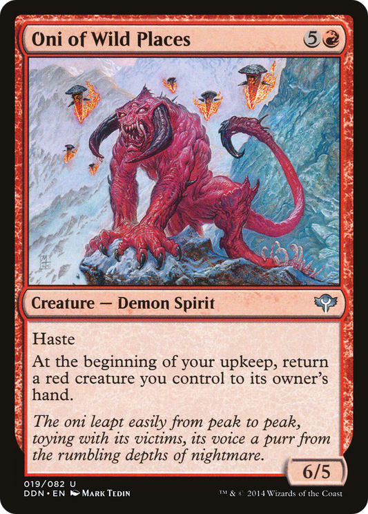 Oni of Wild Places [Duel Decks: Speed vs. Cunning]