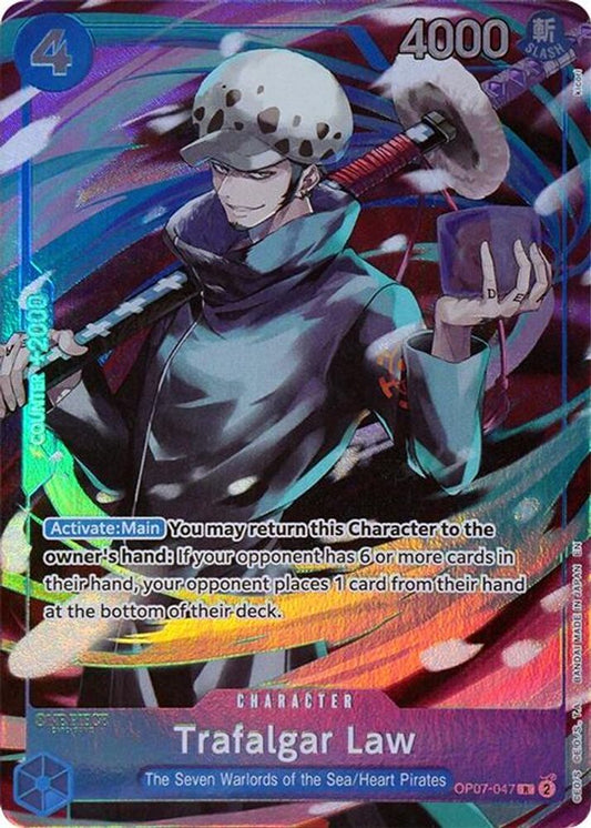 Trafalgar Law (Seven Warlords of the Sea Binder Set) (OP07-047) Foil