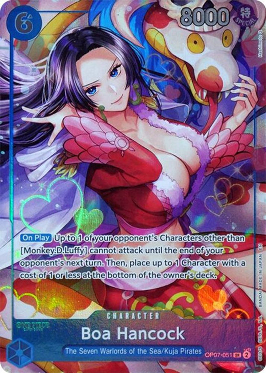 Boa Hancock (Seven Warlords of the Sea Binder Set) (OP07-051) Foil