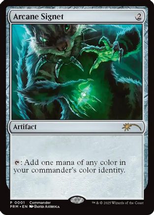 Arcane Signet (CommandFest 2025) (001) Foil - MagicFest Cards