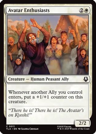 Avatar Enthusiasts (011) Foil - Avatar: The Last Airbender