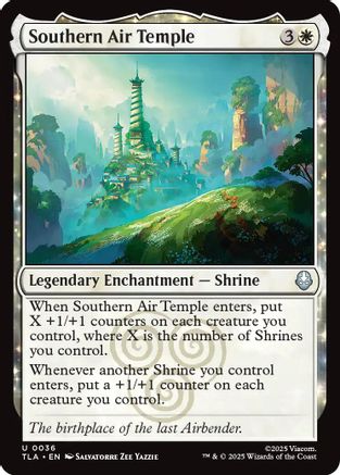 Southern Air Temple (036) Foil - Avatar: The Last Airbender