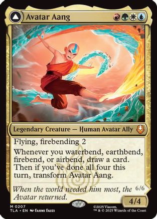 Avatar Aang (207) Foil - Avatar: The Last Airbender