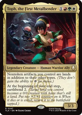 Toph, the First Metalbender (247) Foil - Avatar: The Last Airbender