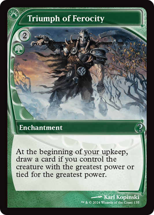 Triumph of Ferocity (135)
