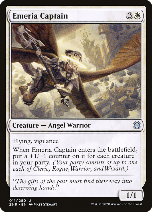 Emeria Captain [Zendikar Rising] Foil