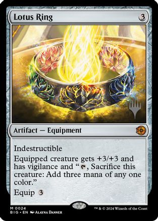 Lotus Ring (024) Foil - Promo Pack: Edge of Eternities