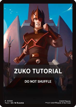 Zuko Tutorial Theme Card (008) - Avatar: The Last Airbender: Eternal-Legal